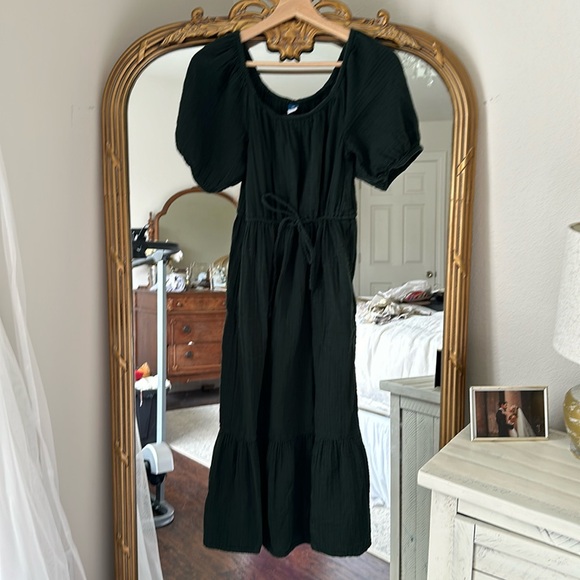 Old Navy Dresses & Skirts - Old Navy size extra small forest green gauze dress